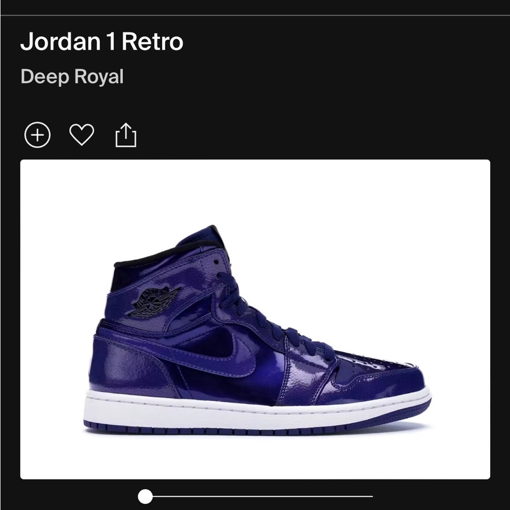Jordan 1 Retro Deep Royal
